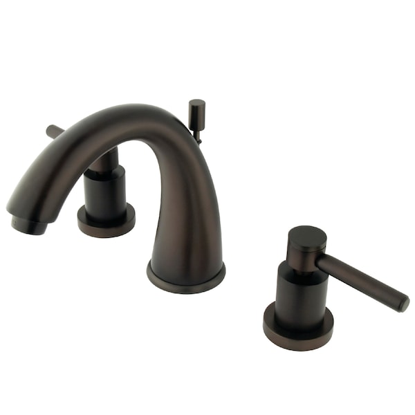 8" Widespread Bathroom Faucet, Oil Rubbed Bronze
